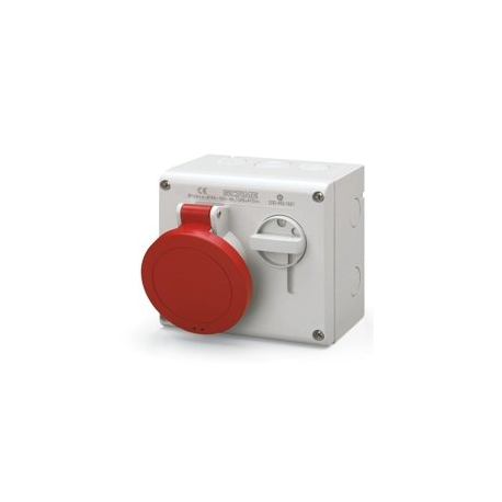 SCAME Omnia plug socket with lock