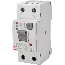 ETI KZS-2M2p Residual current circuit breaker with integral overcurrent protection and indication