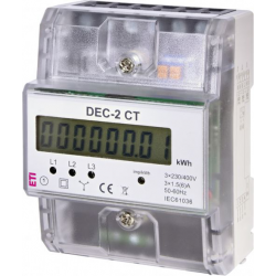 ETI DEC-2 5A Three-Phase Energy Meter